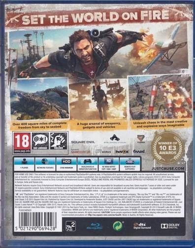 Just Cause 3 - PS4 (B Grade) (Genbrug)